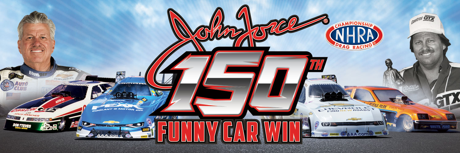 Celebrate John Force's 150th Funny Car Win!