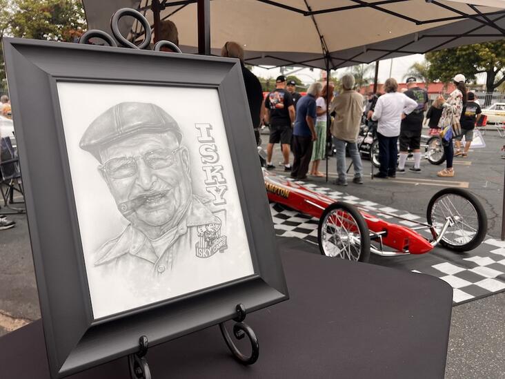 Isky portrait by Cindy Gibbs