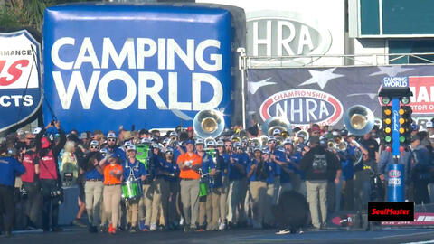 2023 AMALIE Motor Oil NHRA Gatornationals SealMaster Track Walk