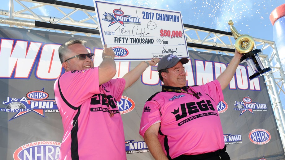 Coughlin clinches third J&A Service Pro Mod Series championship | NHRA