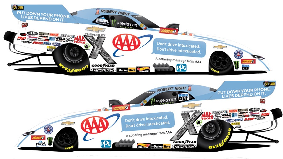 Hight's AAA Chevy will banner cautions about distracted driving during ...