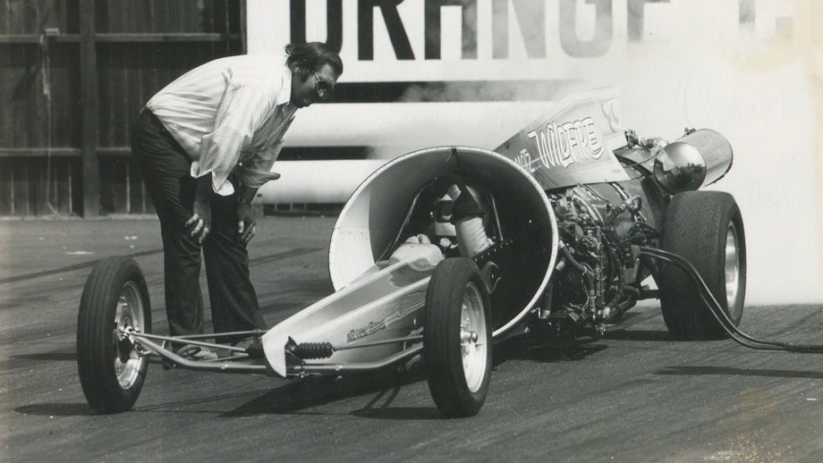 Vintage jet cars NHRA