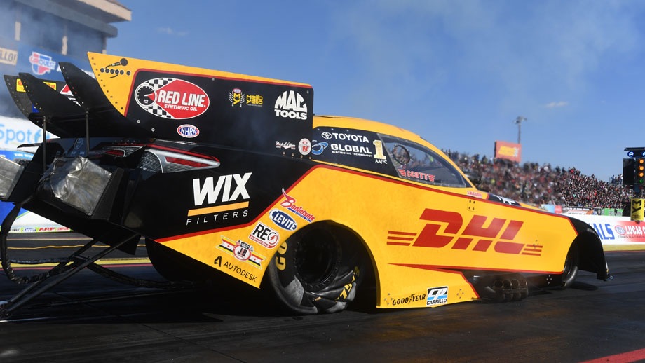 Phoenix Funny Car Sunday results E2 NHRA