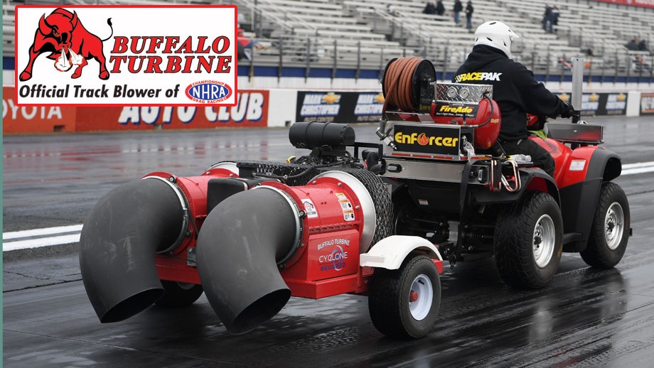 Buffalo Turbine renews sponsorship as Official Track Blower of NHRA | NHRA