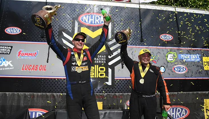 Bob Tasca III and Mike Salinas