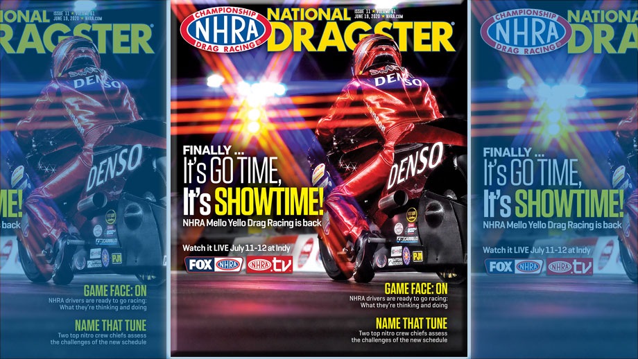 NHRA National Dragster Returns To Print With Focus On NHRA Return To ...