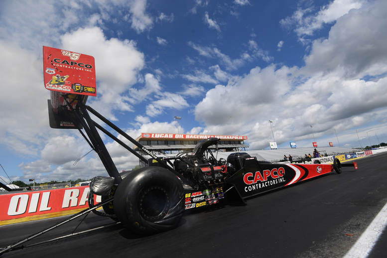 Top Fuel winner Billy Torrence