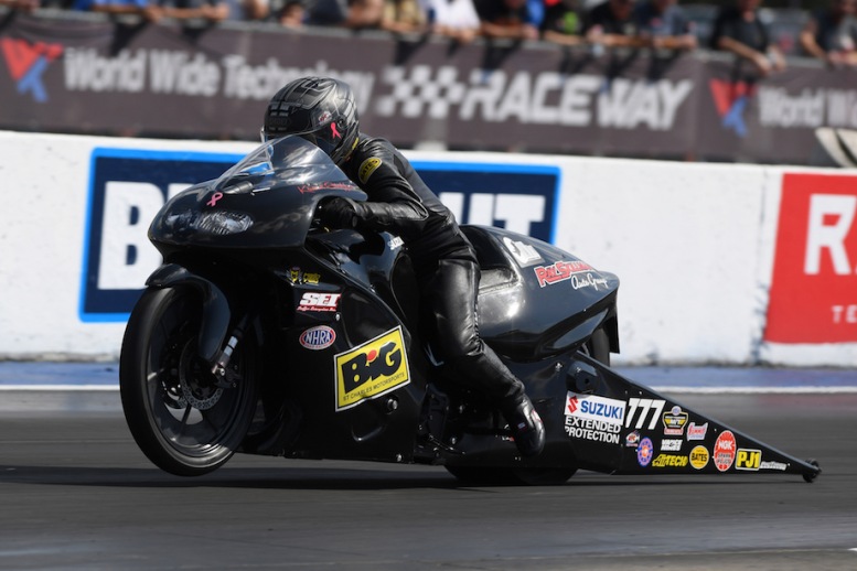 Karen Stoffer first win in four years are 2019 NHRA Midwest Nationals