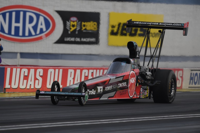 Back-to-back Indy-winner, Megan Meyer NHRA Top Alcohol Dragster