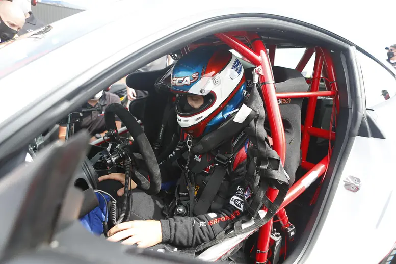 Bob Tasca III Ford Cobra Jet 1400 at U.S. Nationals