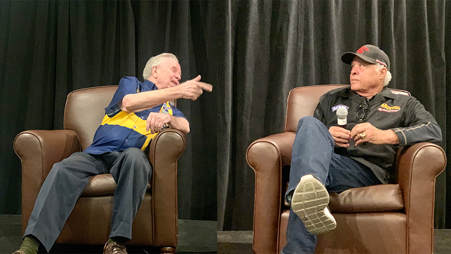 Tommy Ivo and Don Prudhomme