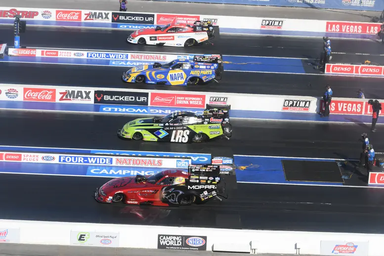 2021 Las Vegas 4-Wide Racing NHRA