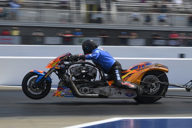 The explosive world of NHRA Top Fuel Harley racing