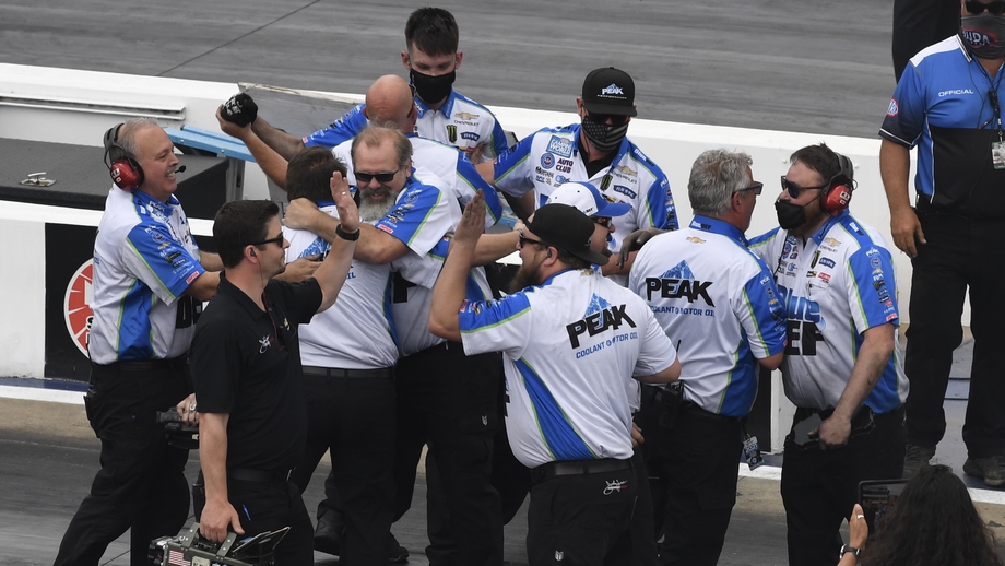 John Force Racing crew chief Danny Hood explains the secret to a winning team