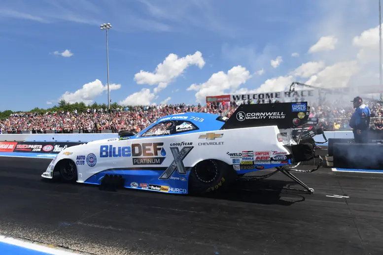 Tune in to NHRA on FOX—Right Now! 1:30 p.m. ET to watch the New England Nationals