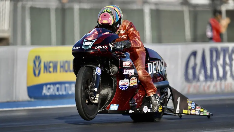 Matt Smith smashes Pro Stock Motorcycle top-speed record: 205.04 mph!