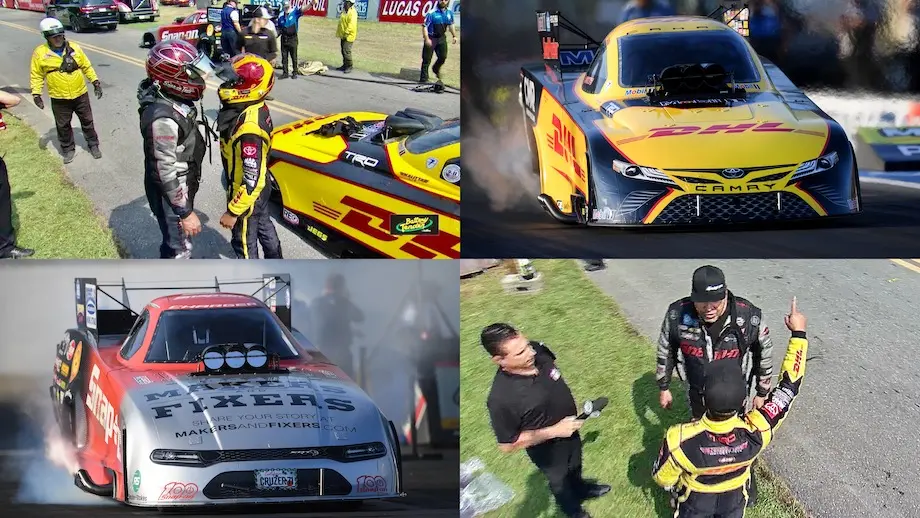 Cruz Pedregon's and J.R. Todd’s competitive spirits were on full display at Reading 