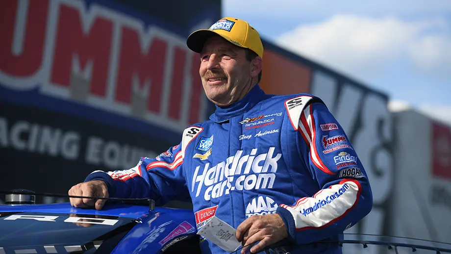 Greg Anderson  inducted into the North Carolina Auto Racing Hall of Fame