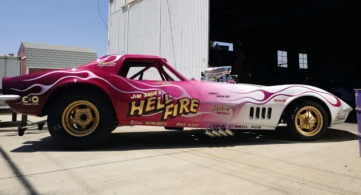 Hell Fire Nostalgia Nitro Funny Car