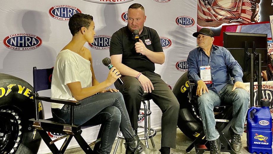 2021 NHRA Stage at the SEMA Show