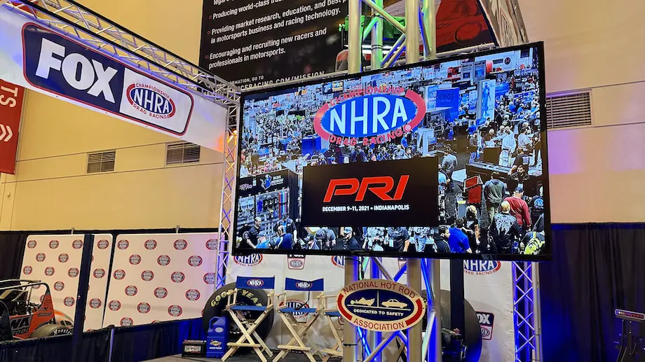 Watch Live! NHRA on FOX stage at the 2021 PRI Show—Friday