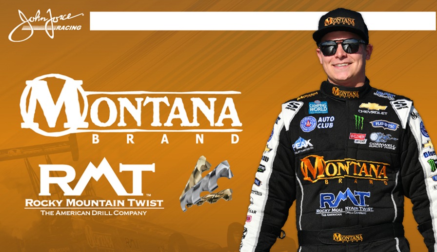 New Era Montana Brand/Austin Prock/John Force Racing 39THIRTY Stretch Fit Hat S/M