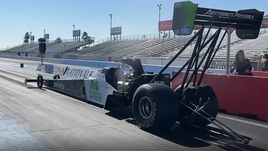 Preseason testing and tweeting, Day 2 NHRA