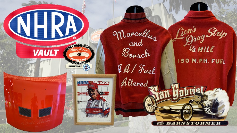 NHRA Racing Jacket with Various Racing Patches Auction