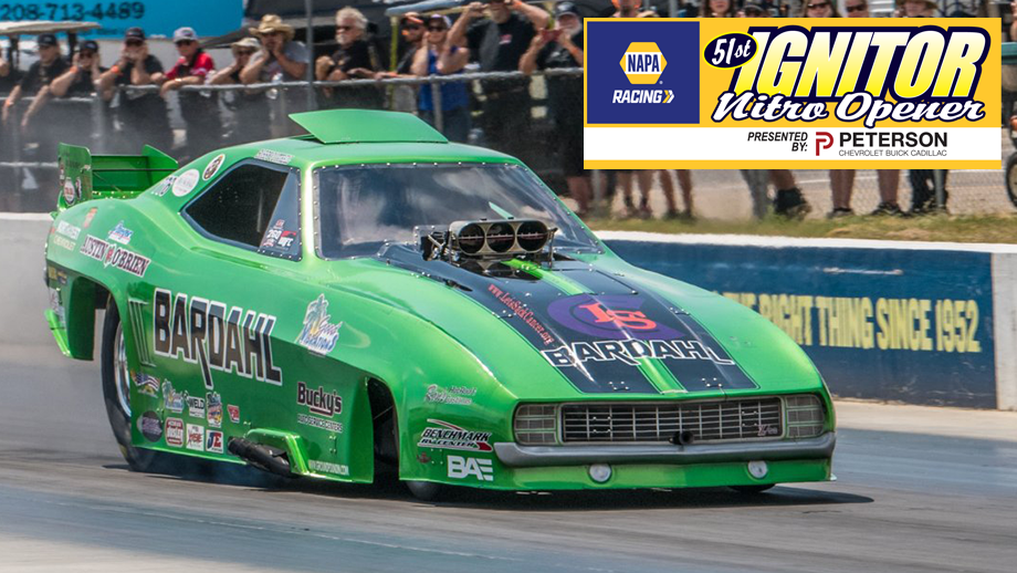 44th Annual NAPA Auto Parts Ignitor Opener For Nitro Funny  Cars 