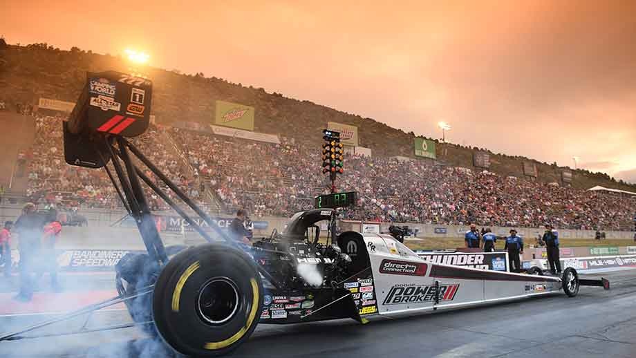 top fuel dragster night