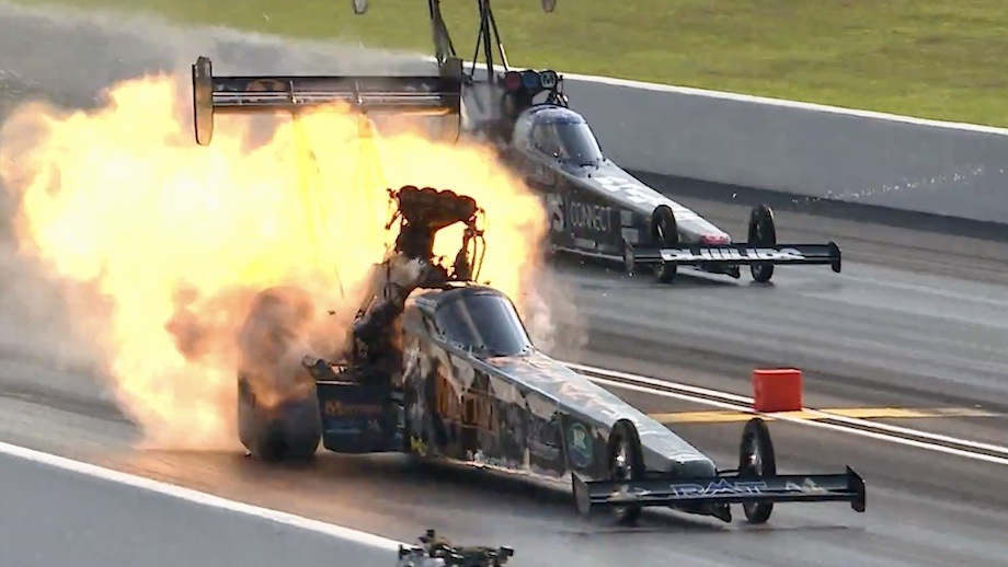 Austin Prock devastated a Top Fuel Hemi at Bristol