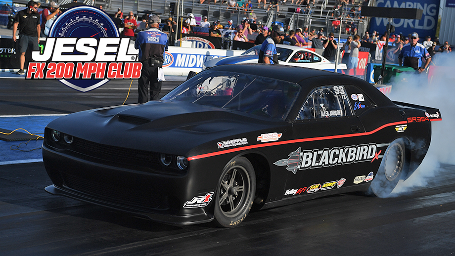 Allen Johnson becomes first member of Jesel 200-mph Club in NHRA