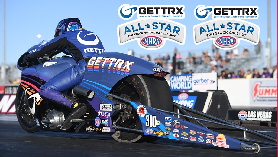 GETTRX named alt sponsor of Pro Stock and Pro Stock Motorcycle