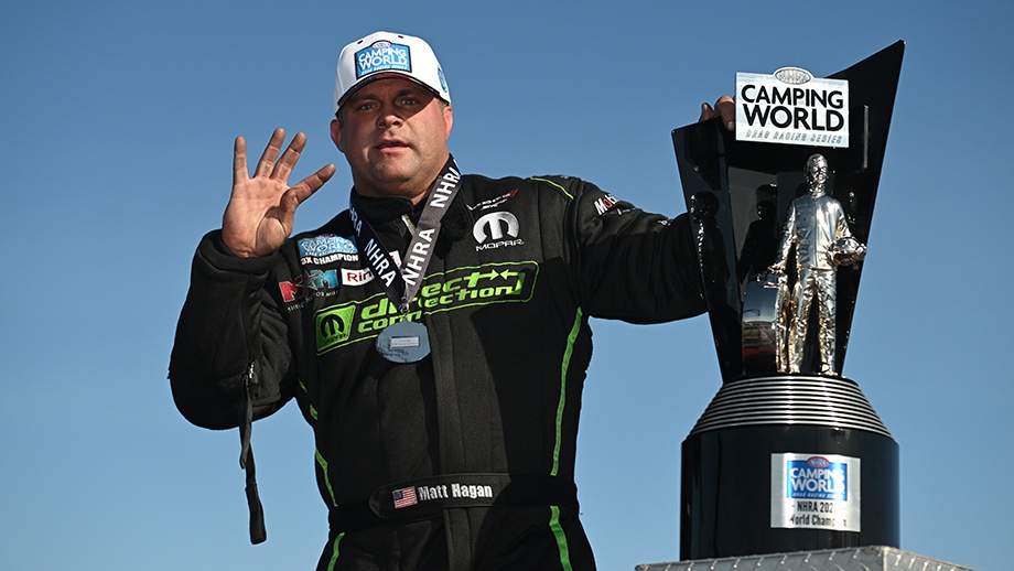 Matt Hagan Wins Fourth NHRA Funny Car World Championship In Dramatic ...