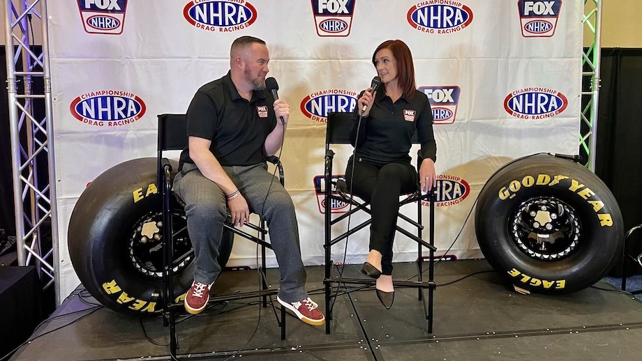 NHRA on FOX livestreaming from the 2023 PRI Show—Day 2