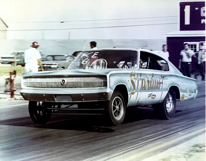 Don Schumacher began his drag racing career in his Stardust line of Dodges