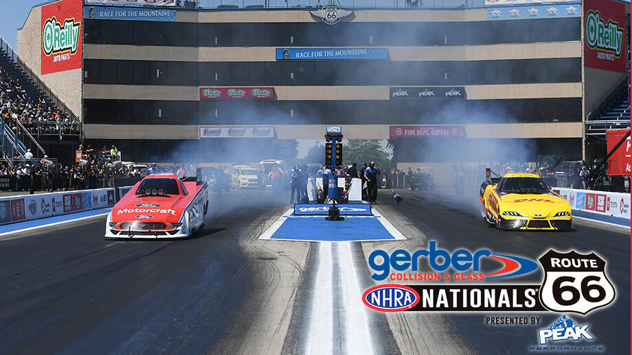 Gerber Collision & Glass Route 66 NHRA Nationals Sunday preview NHRA