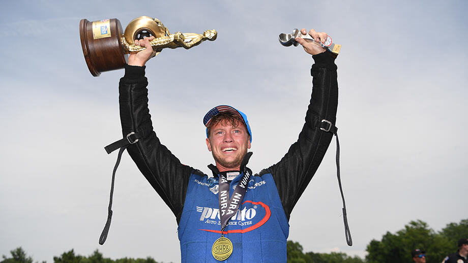 Read more about the article Blake Alexander hopes to repeat his Funny Car success this weekend in Norwalk
