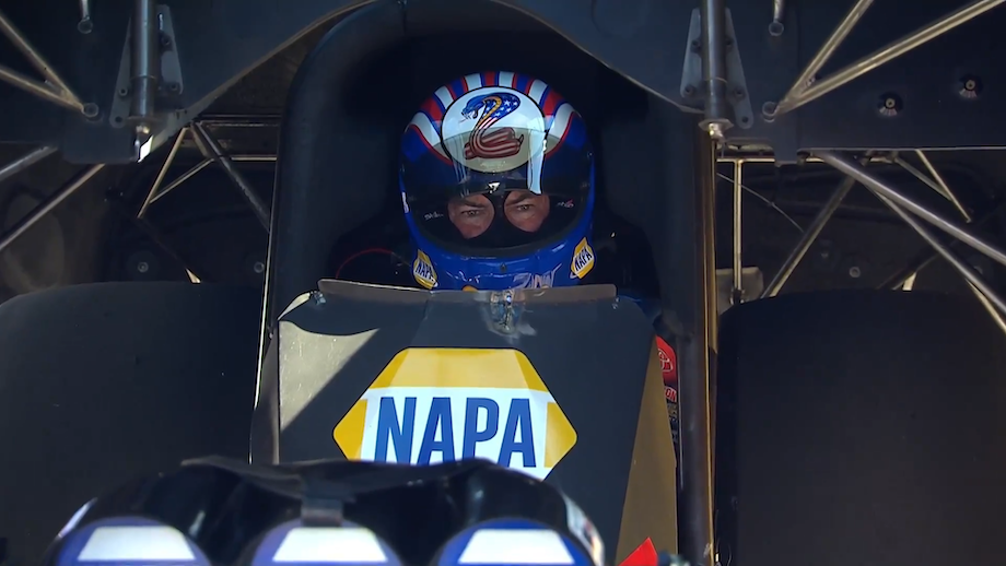 Hear from Ron Capps inside his Funny Car at the Toyota NHRA U.S. Nationals