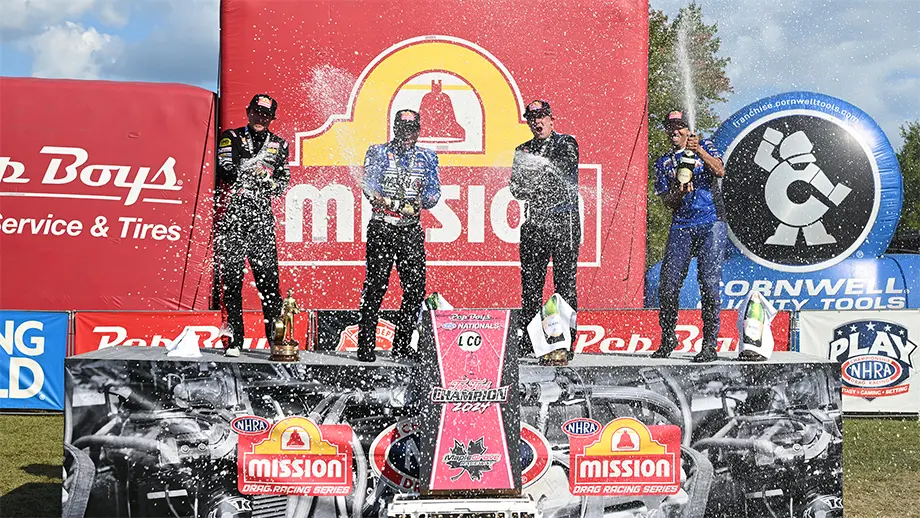 Pep Boys NHRA Nationals winners