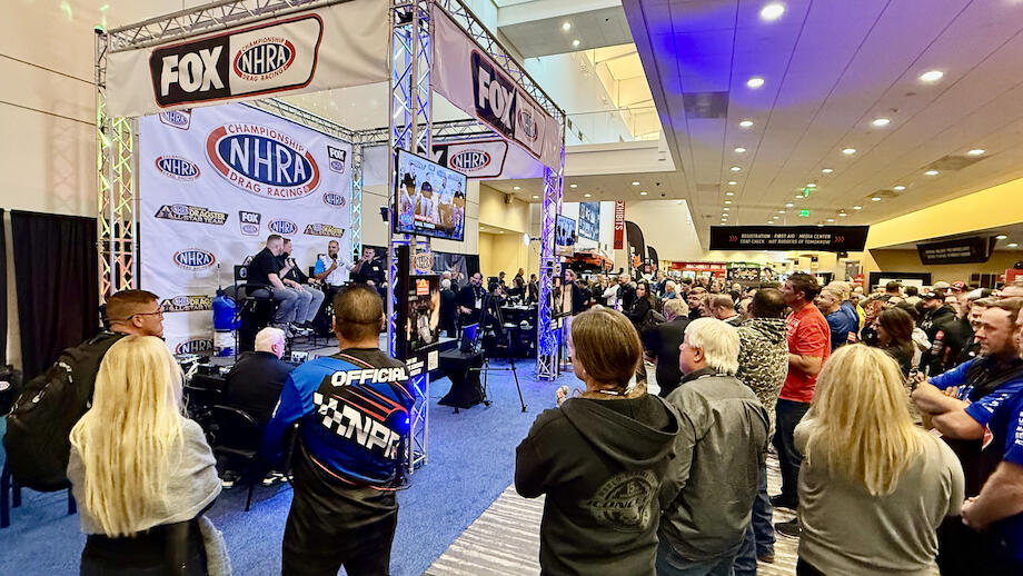 NHRA on FOX Stage livestream from Saturday at the 2024 PRI Show