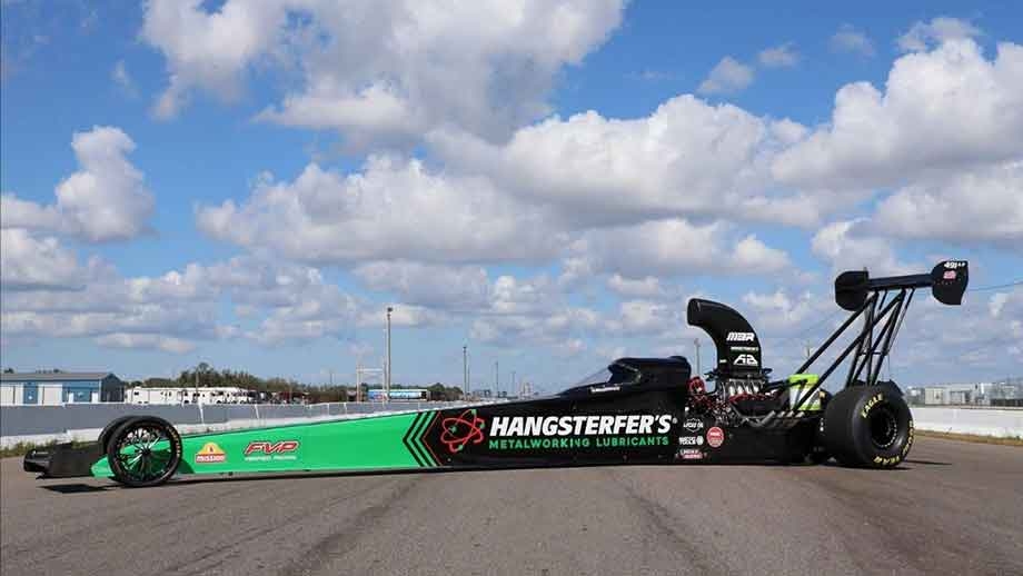 Sampey to debut first canopy A/Fuel Dragster with support of