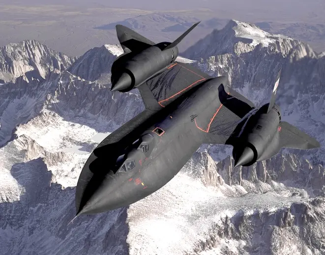SR-71 Blackbird_started by Buick engines