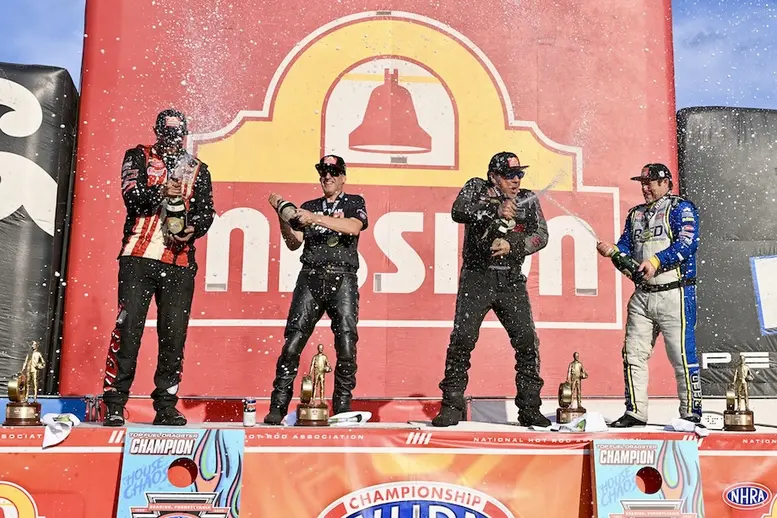 Reed, Pedregon, Glenn & Hall win the  NHRA Reading Nationals