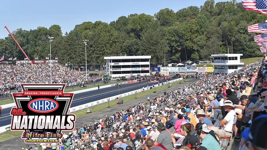 40th NHRA Reading Nationals presented by Nitro Fish — Race day preview 