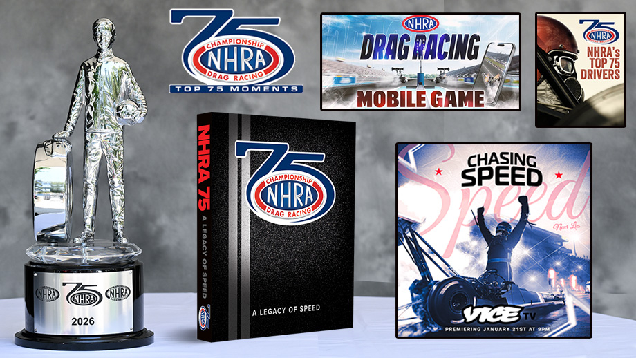 Diamond Wally one of several highlights for NHRA's 75th