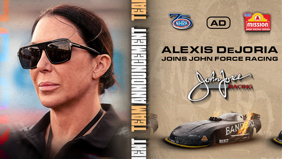 John Force Racing expands with signing of Alexis DeJoria in third
