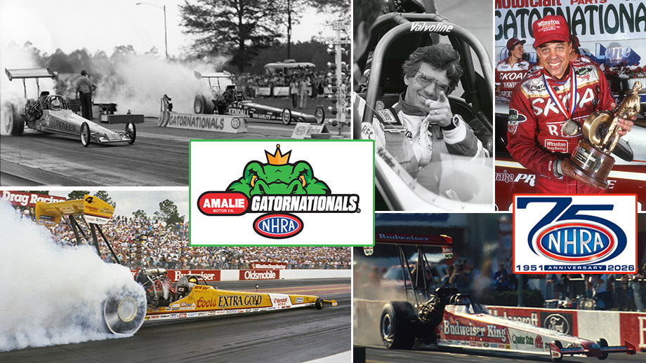 Huge list of legends set to appear at Amalie Motor Oil NHRA