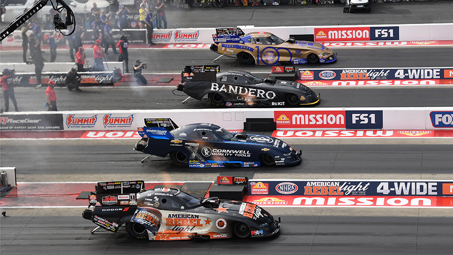 NHRA 4-Wide Nationals ready to roar into Charlotte for 75th