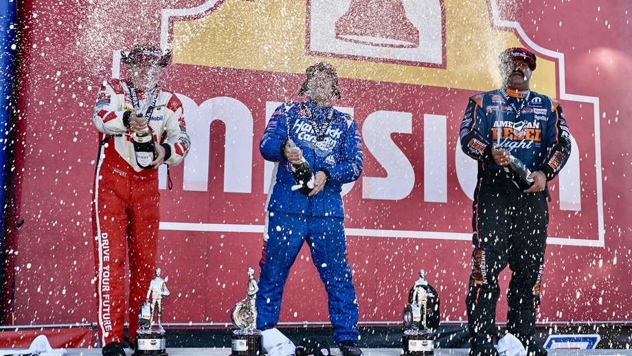 Hagan, Kalitta and Anderson battle their way to wins at NHRA Brainerd Nationals